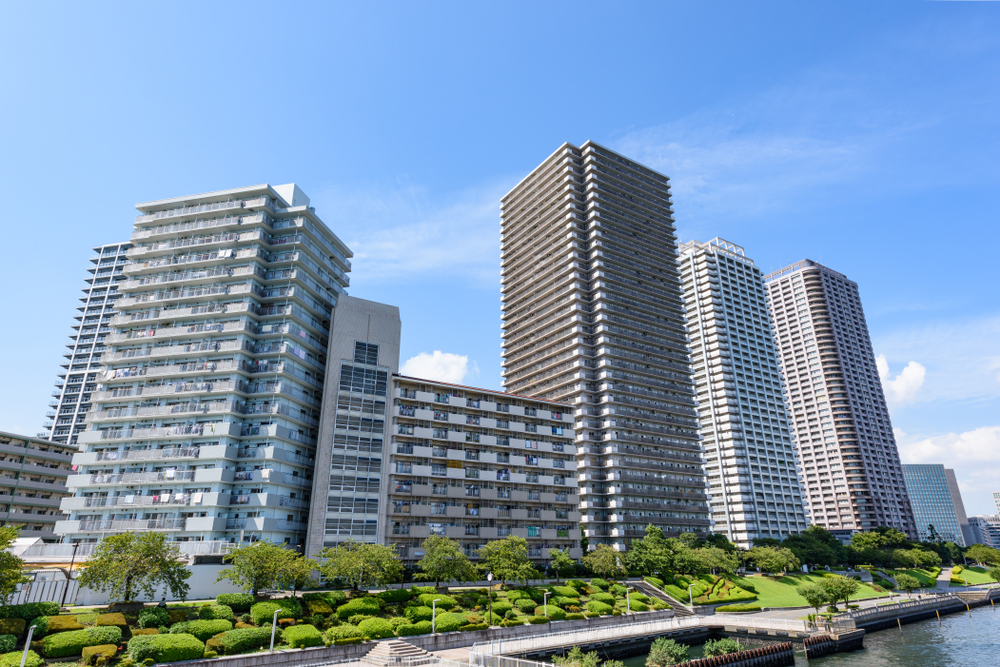 マンション群の写真