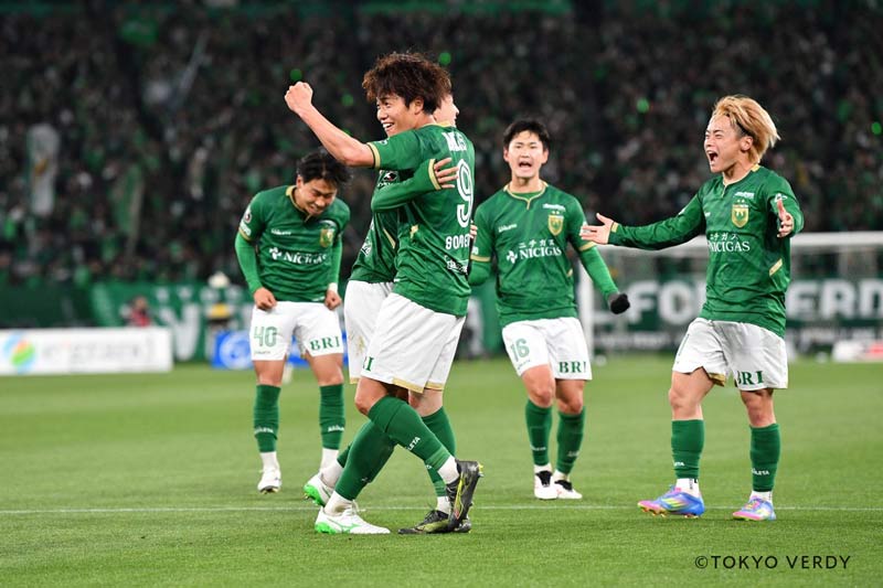 東京ヴェルディ試合風景